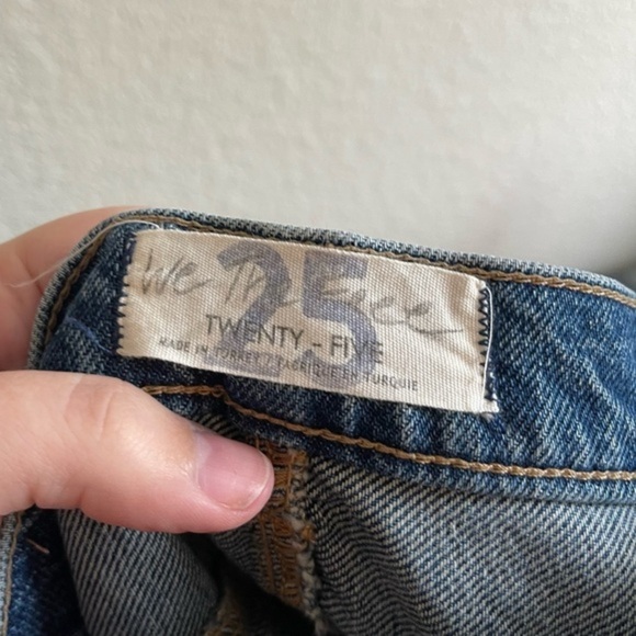 Free People We the Free Free People Rocky Mountain Straight Leg Puddle Jeans - Picture 10 of 13